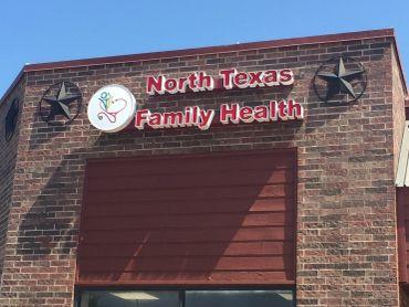 Outside at North Texas Family Health